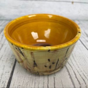 Pottery Bowl Hand Thrown 4” Diameter 2 1/4” Height Signed Sarjita 08 Studio Art